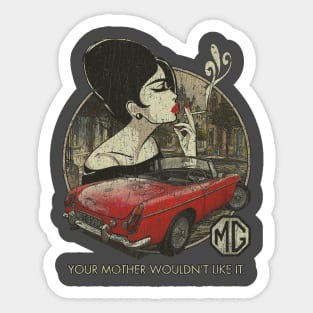 MGB 1972 Sticker